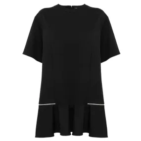 Zip T-Shirt Dress